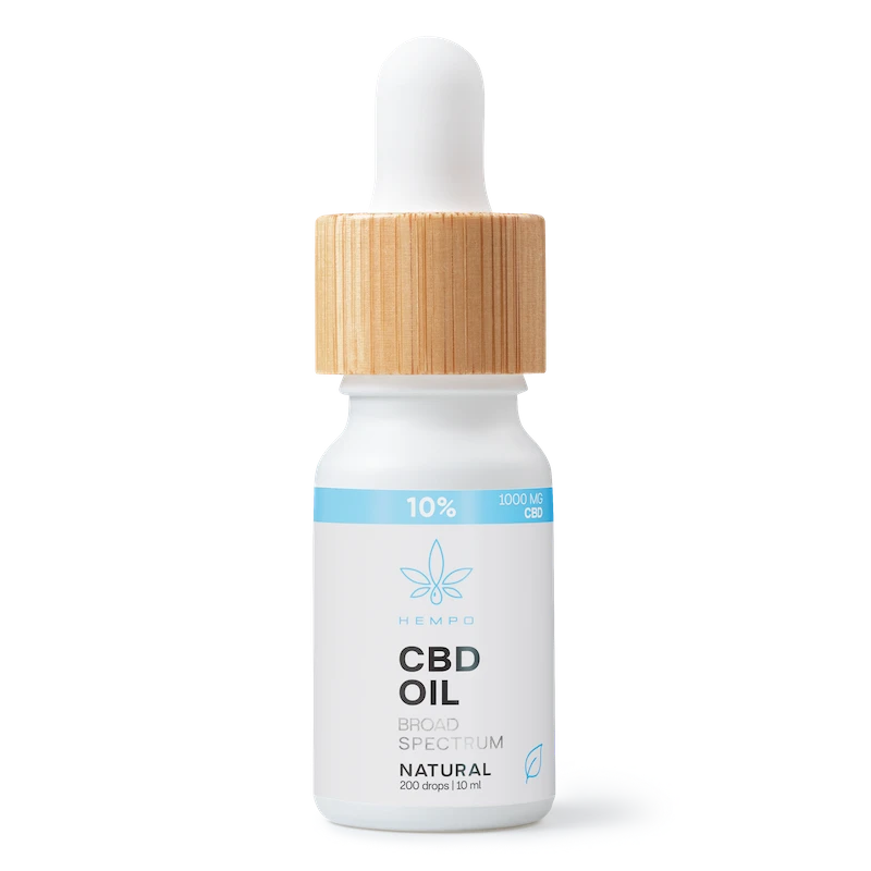 Hempo 10% CBD Oil without THC