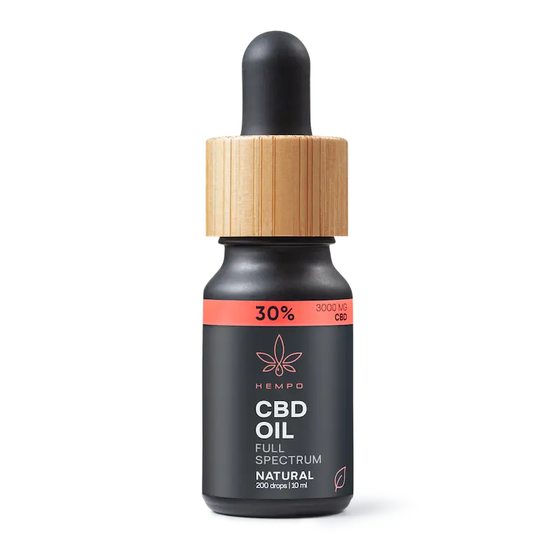 CBD aliejus 3000mg kanabidiolis Hempo