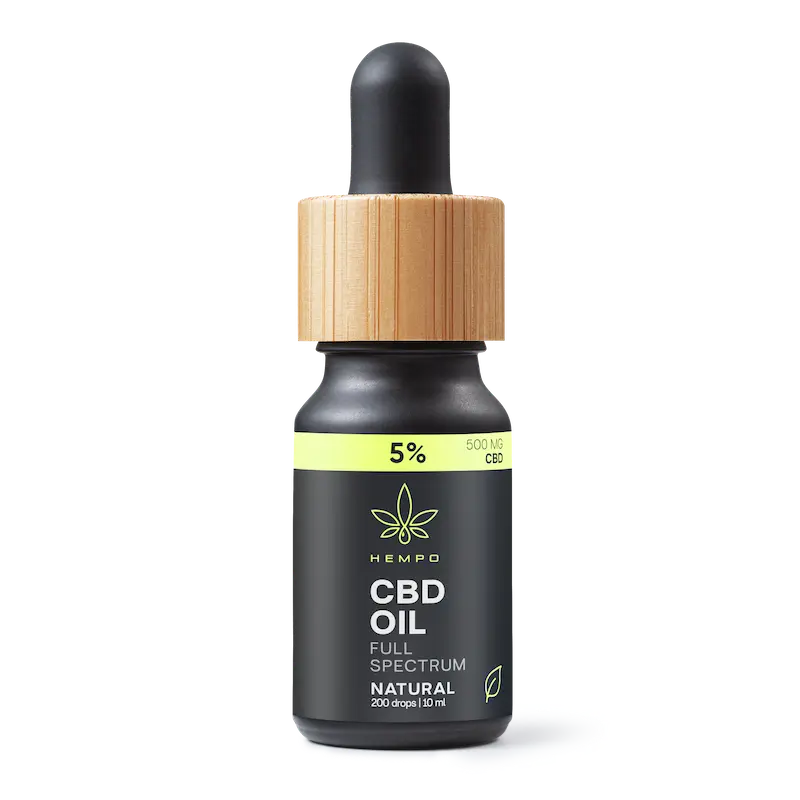 CBD aliejus 500mg kanabidiolis Hempo