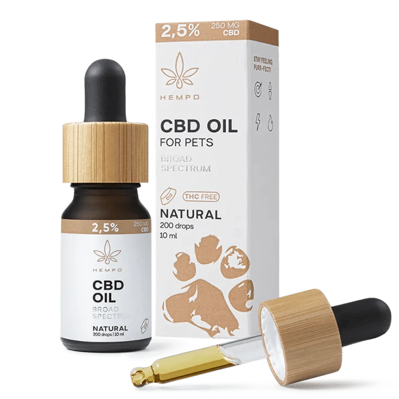 Hempo 250mg CBD Oil for pets