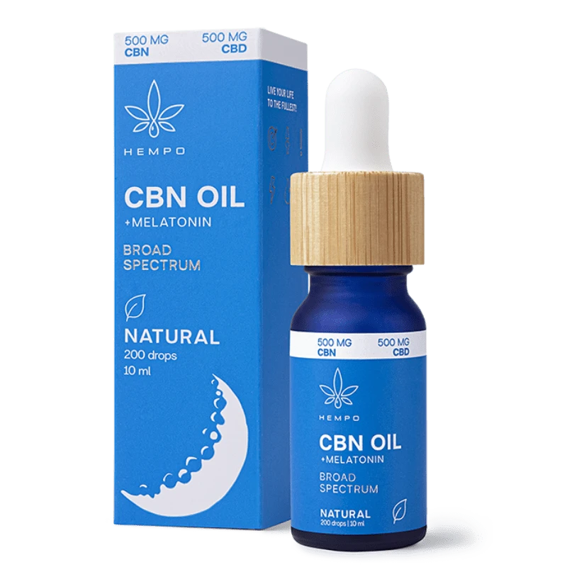 Hempo 10% CBN Oil with melatonin for sleep