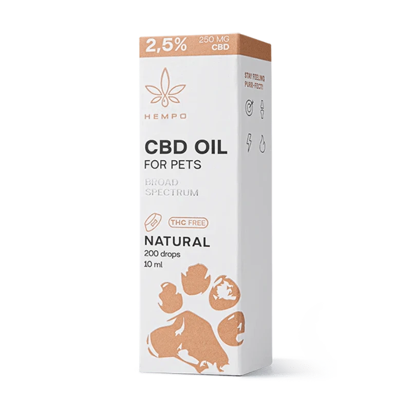 Hempo 250mg CBD Oil for pets