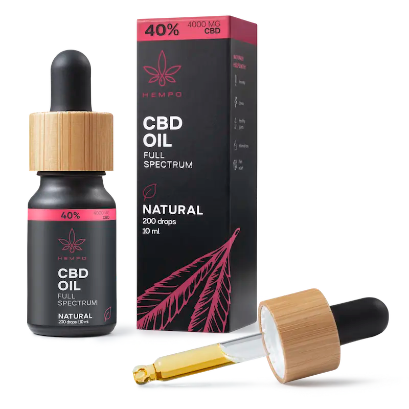 The strongest Hempo 40% CBD Oil